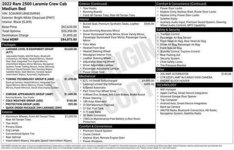 2022 RAM 2500 Laramie