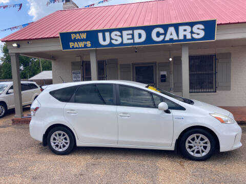 2012 Toyota Prius v for sale at Paw Paw's Used Cars in Alexandria LA
