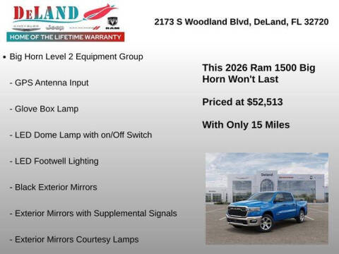 2026 RAM 1500
