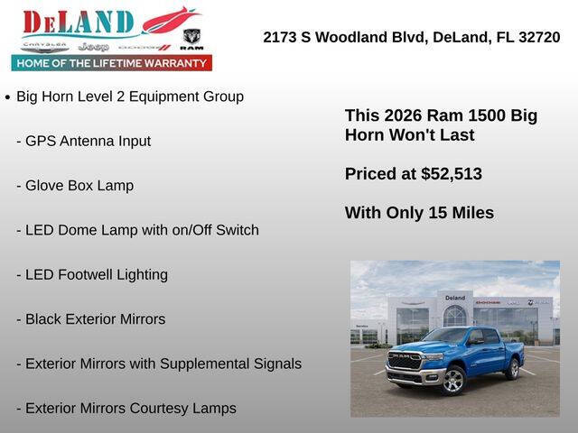 2026 RAM 1500
