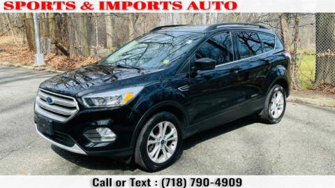 2018 Ford Escape for sale at Sports & Imports Auto Inc. in Brooklyn NY