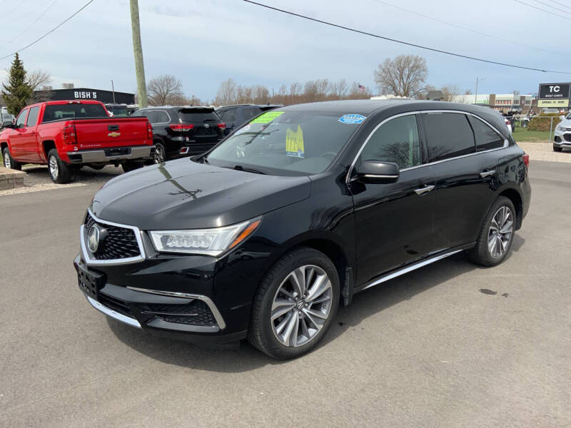 Used 2017 Acura MDX Technology Package with VIN 5J8YD4H51HL001734 for sale in Traverse City, MI