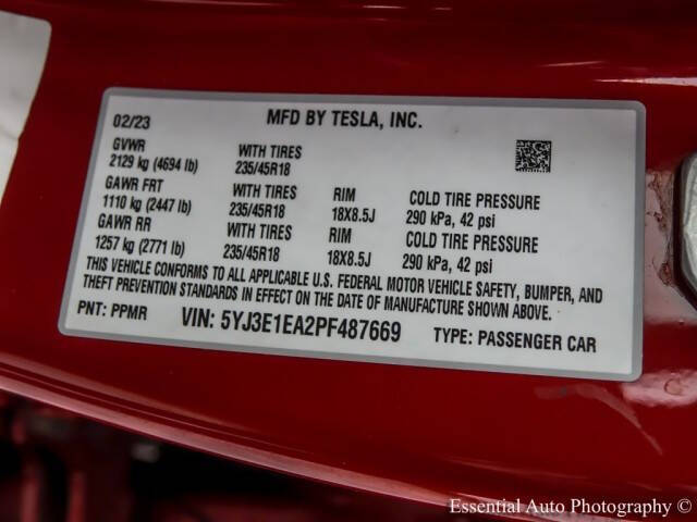 2023 Tesla Model 3