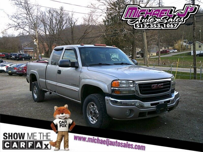 2004 GMC Sierra 2500HD for sale at MICHAEL J'S AUTO SALES in Cleves OH