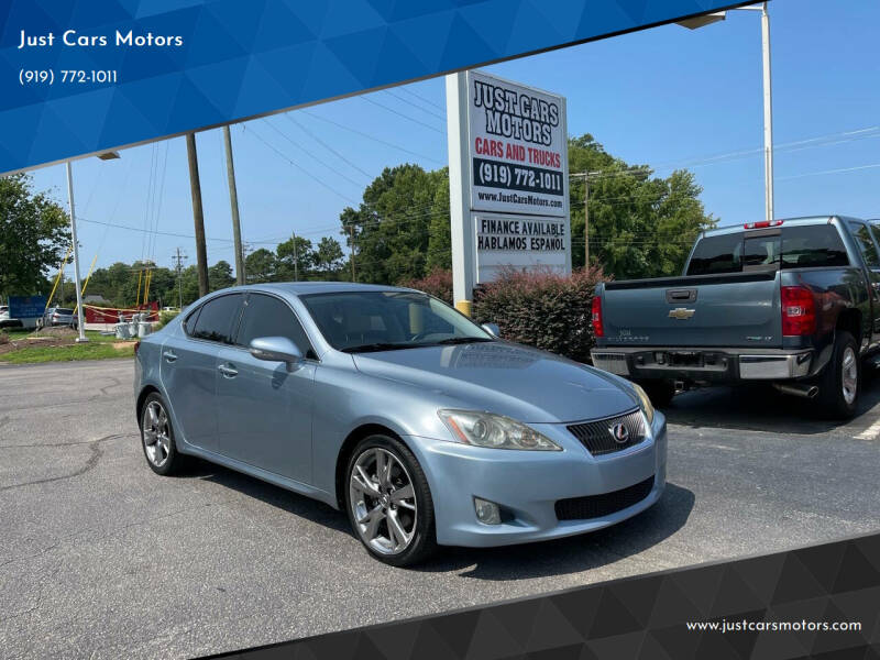 2010 Lexus IS 250 for sale at Just Cars Motors in Raleigh NC