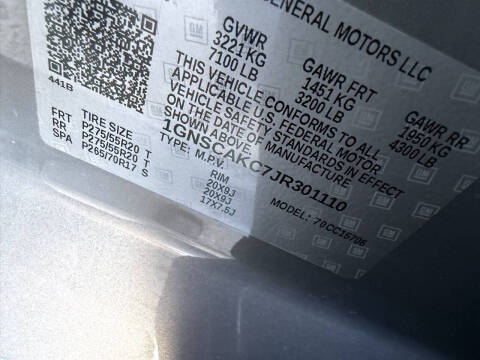 2018 Chevrolet Tahoe LS