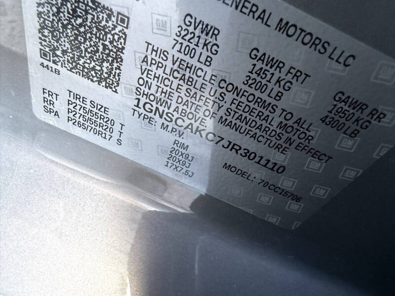 2018 Chevrolet Tahoe LS