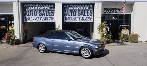 2001 BMW 3 Series for sale at Affordable Imports Auto Sales in Murrieta CA
