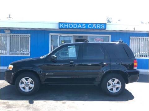 2006 Ford Escape Hybrid for sale at Khodas Cars in Gilroy CA