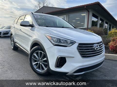 2017 Hyundai Santa Fe for sale at WARWICK AUTOPARK LLC in Lititz PA