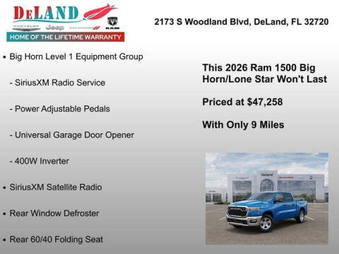 2026 RAM 1500