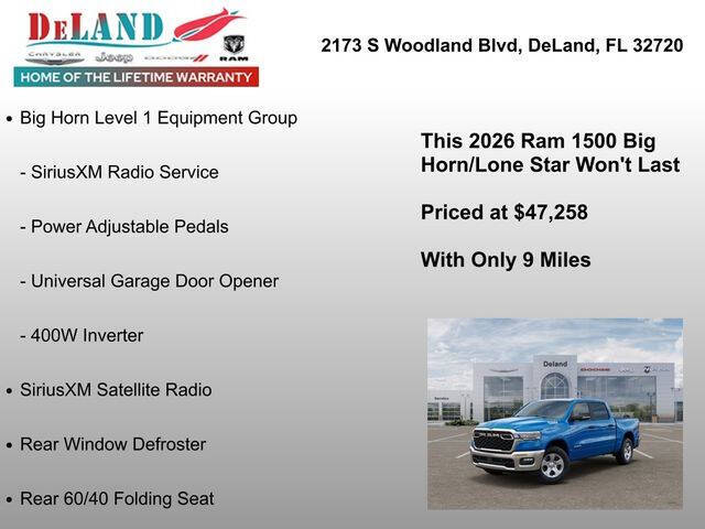 2026 RAM 1500