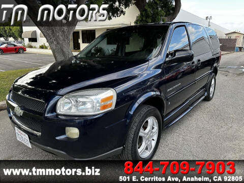 2006 Chevrolet Uplander for sale at TM Motors in Riverside CA