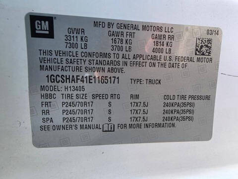 2014 Chevrolet Express 1500