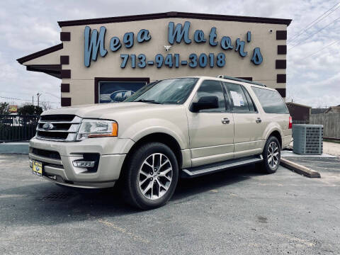 2017 Ford Expedition EL for sale at MEGA MOTORS in South Houston TX