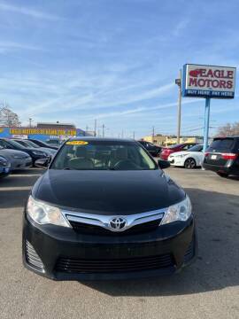 2012 Toyota Camry for sale at Eagle Motors in Hamilton OH