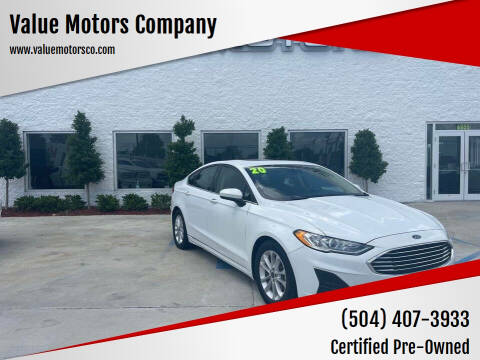 2020 Ford Fusion for sale at Value Motors Company in Marrero LA