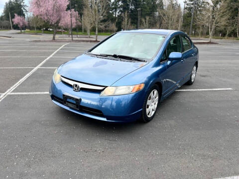 2006 Honda Civic for sale at BJL Auto Sales LLC in Federal Way WA