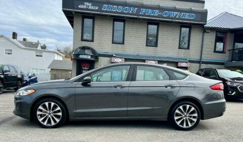 2019 Ford Fusion for sale at Sisson Pre-Owned in Uniontown PA