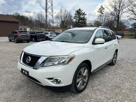 2014 Nissan Pathfinder for sale at Lake Auto Sales in Hartville OH