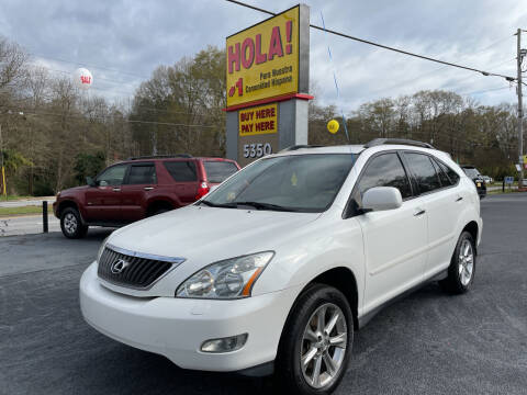 2009 Lexus RX 350 for sale at NO FULL COVERAGE AUTO SALES LLC in Austell GA