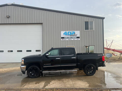 2017 Chevrolet Silverado 1500 for sale at 402 Autos in Lindsay NE