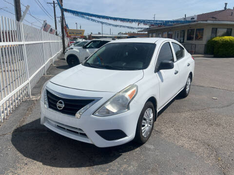 2015 Nissan Versa for sale at Robert B Gibson Auto Sales INC in Albuquerque NM