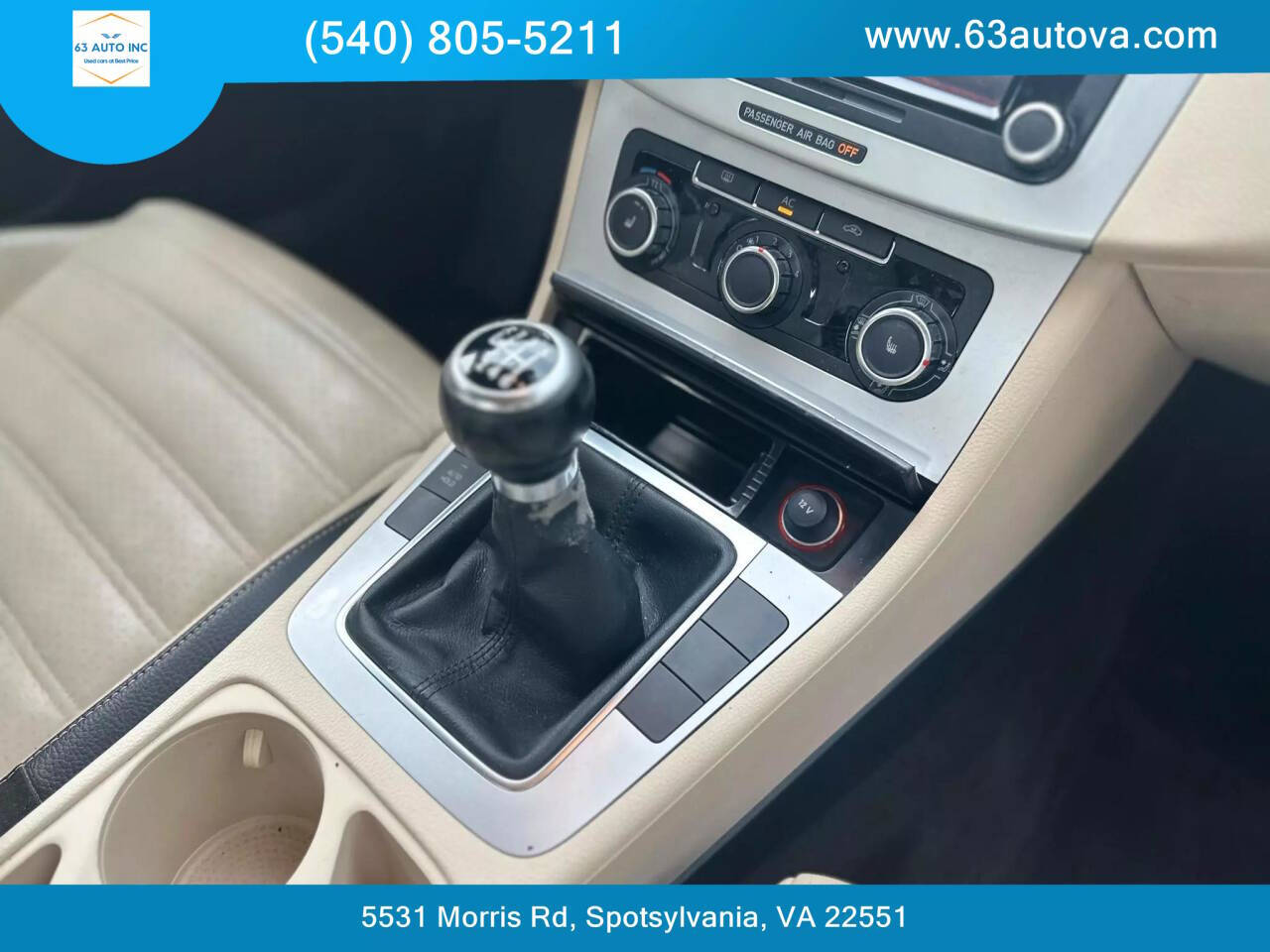 2011 Volkswagen CC for sale at 63 Auto Inc in Spotsylvania, VA