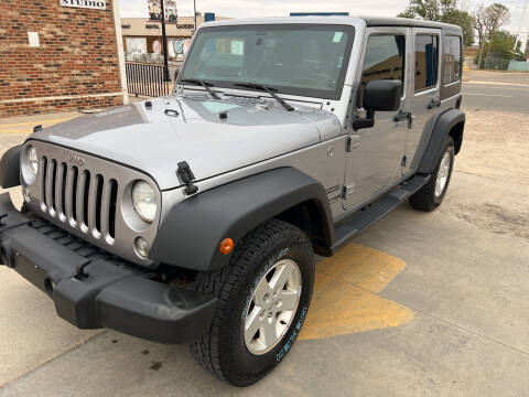 2018 Jeep Wrangler JK Unlimited for sale at Tiger Auto Sales in Guymon OK