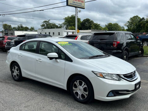 2015 Honda Civic for sale at MetroWest Auto Sales in Worcester MA