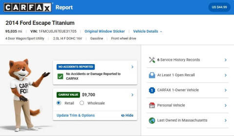 2014 Ford Escape Titanium