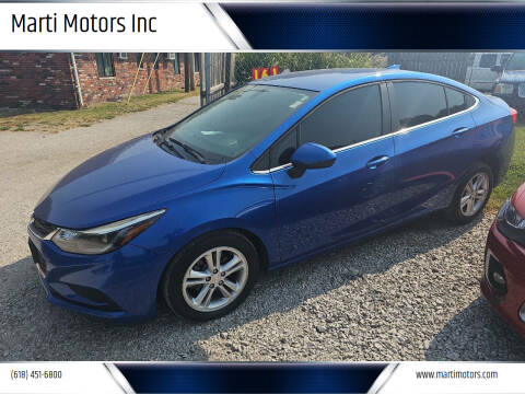 2017 Chevrolet Cruze for sale at Marti Motors Inc in Madison IL