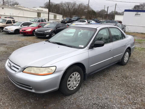 2001 Honda Accord for sale at Global Imports of Dalton LLC in Dalton GA