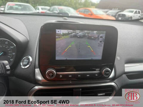 2018 Ford EcoSport SE