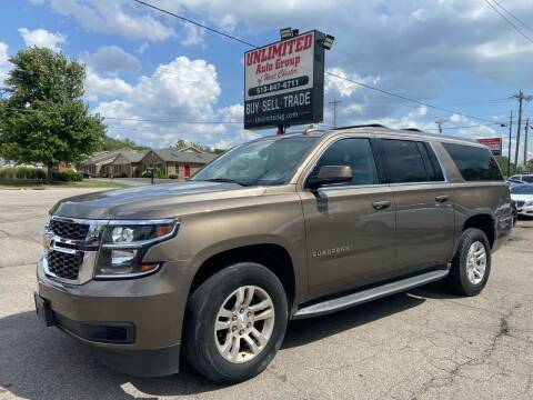 2015 Chevrolet Suburban for sale at Unlimited Auto Group in West Chester OH