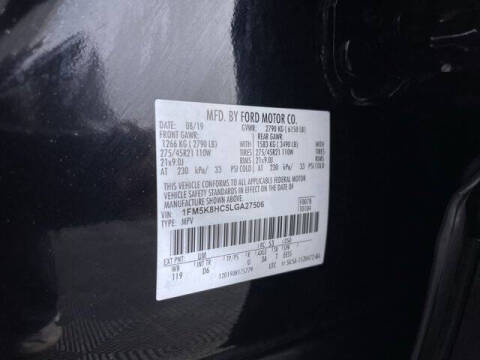 2020 Ford Explorer Platinum