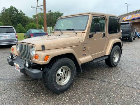 1999 Jeep Wrangler for sale at MOTORS N MORE in Brainerd MN