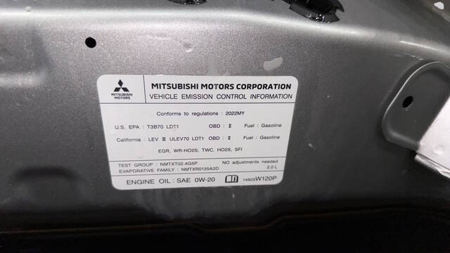 2022 Mitsubishi Outlander Sport