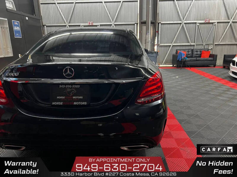 2015 Mercedes-Benz C-Class C 400 4MATIC