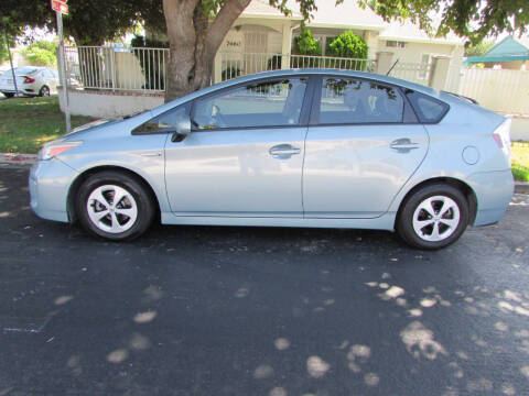 2013 Toyota Prius for sale at Valley's Best Auto Sales in Reseda CA