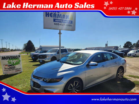 2018 Chevrolet Malibu for sale at Lake Herman Auto Sales in Madison SD
