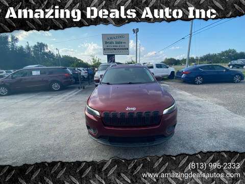 2019 Jeep Cherokee for sale at Amazing Deals Auto Inc in Land O Lakes FL