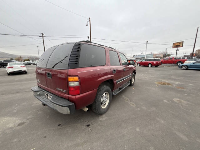 2001 Chevrolet Tahoe for sale at PIERCY MOTORS INC in Union Gap, WA