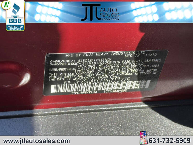 2011 Subaru Forester 2.5X Limited