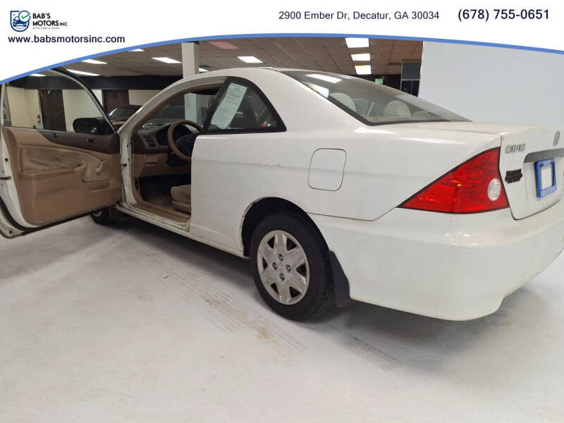 2004 Honda Civic Value Package