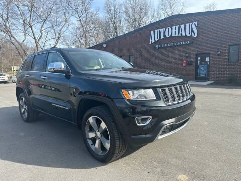 2015 Jeep Grand Cherokee for sale at Autohaus of Greensboro in Greensboro NC