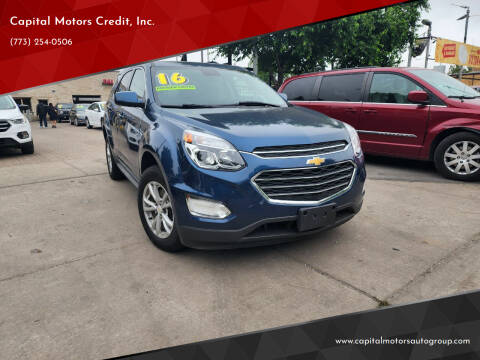 2016 Chevrolet Equinox for sale at Capital Motors Credit, Inc. in Chicago IL