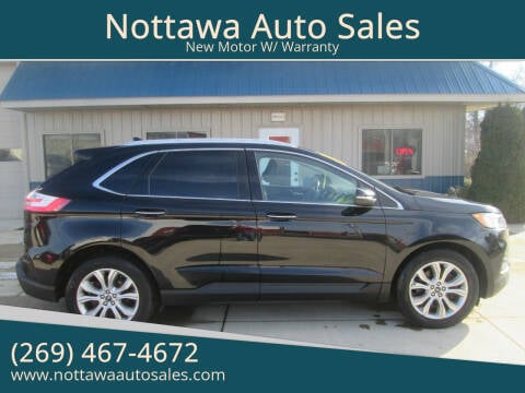 2019 Ford Edge for sale at Nottawa Auto Sales in Nottawa MI