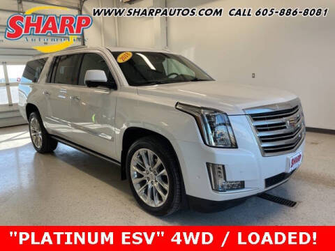 2018 Cadillac Escalade ESV for sale at Sharp Automotive in Watertown SD