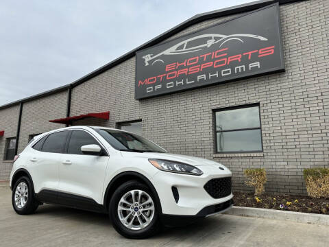 2020 Ford Escape for sale at Exotic Motorsports of Oklahoma in Edmond OK